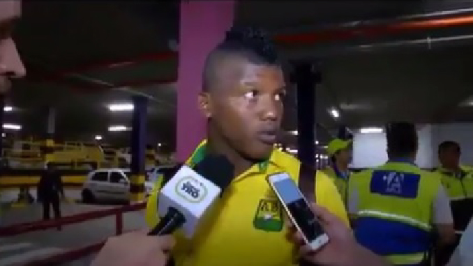 Vídeo. Jugador del Bucaramanga reclamó esto de sus compañeros, tras perder con Millonarios 1 MARLON TORRES jugador bucaramanga