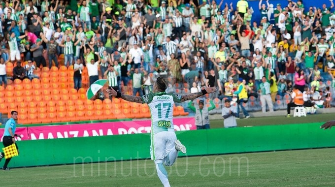 Nacional le ganó al Tolima por la mínima diferencia, y suma la tercera victoria en línea 1 Nacional