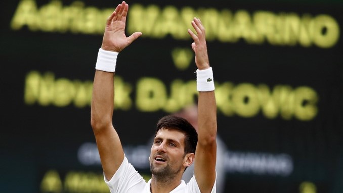 Djokovic avanza a cuartos de final por novena vez 1 Novak Djokovic