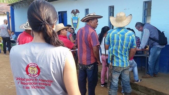 Víctimas de cinco municipios antioqueños, entre los 35.000 beneficiarios de la reparación integral