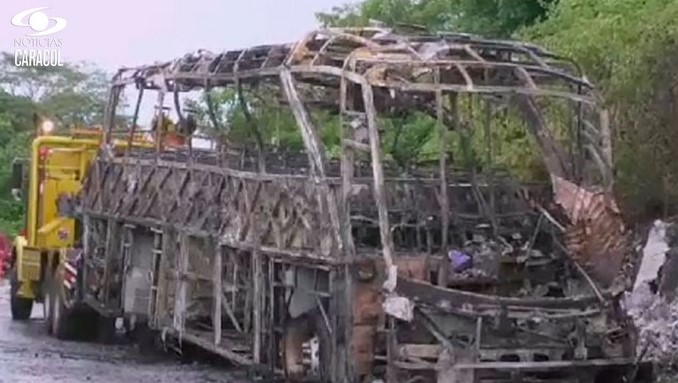 Accidente bus La Guajira