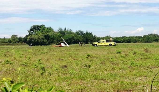 Accidente helicóptero de la Fuerza Aérea
