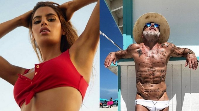 Ariadna Gutiérrez y Gianluca Vacchi/ Tomadas de Instagram: @gutierrezary y @gianlucavacchi