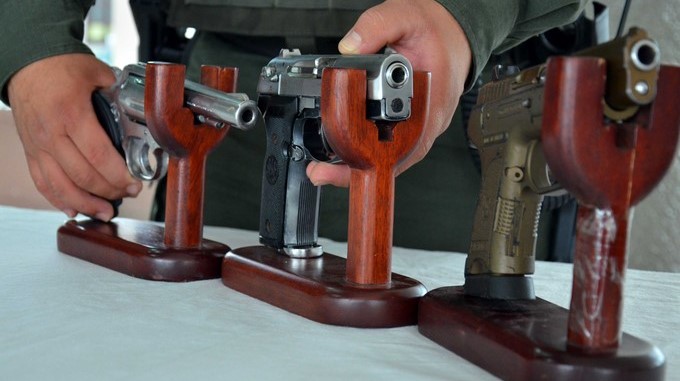 Durante operativos en Altavista, Policía incauta tres armas de fuego 3 armas altavista