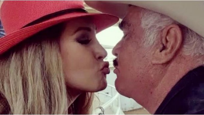 Paty Navidad y Vicente Fernández/ Tomada de Instagram: @patricianavidad