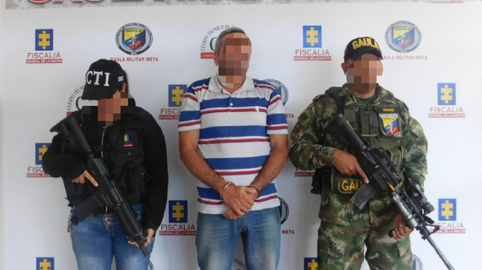 Capturan a hombre en Villavicencio que recibía dinero de una extorsión a un comerciante