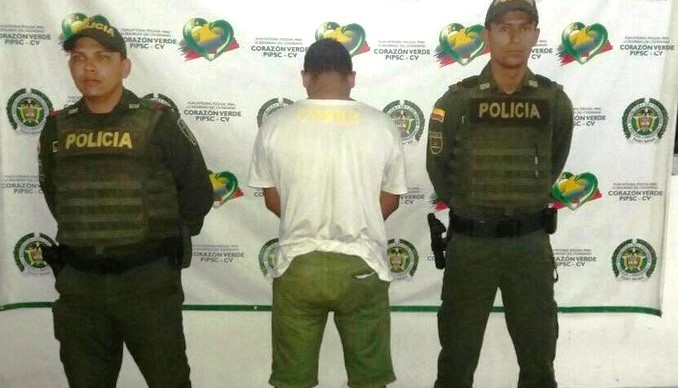 Detuvieron a un joven en Chigorodó señalado de violencia contra servidor público