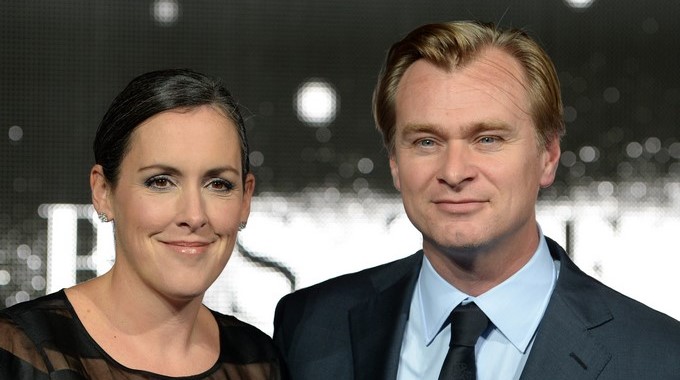 El director británico estadounidense Christopher Nolan (d) y su esposa, la productora británica Emma Thomas (i). EFE/Archivo