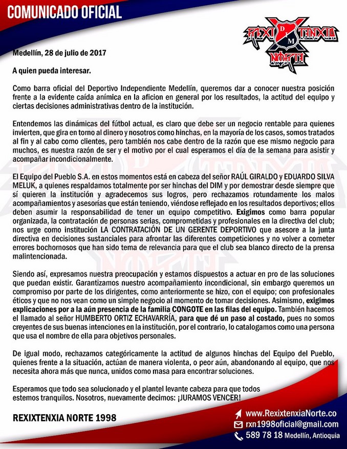 La Rexixtenxia Norte respalda a Silva Meluk y a Giraldo, y hace algunas peticiones 5