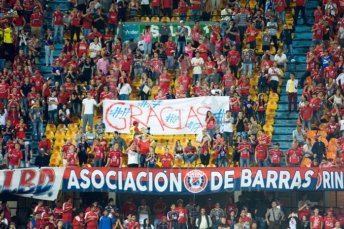 FOTOS: "No negó una gota de sudor", así despidió la hinchada del Rojo a Christian Marrugo 6 dim huila 24