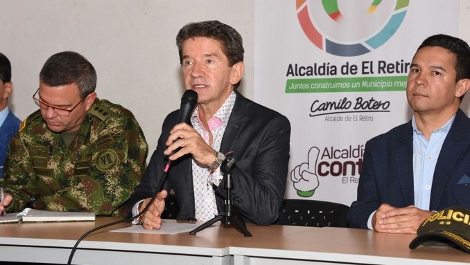 Consejo de seguridad en El Retiro