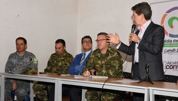 Consejo de seguridad en El Retiro