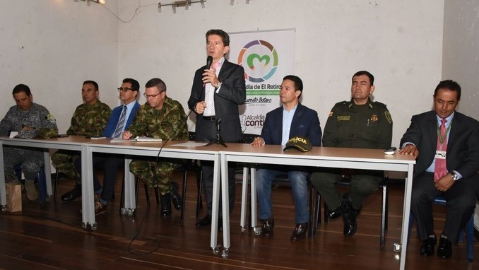 Consejo de seguridad en El Retiro