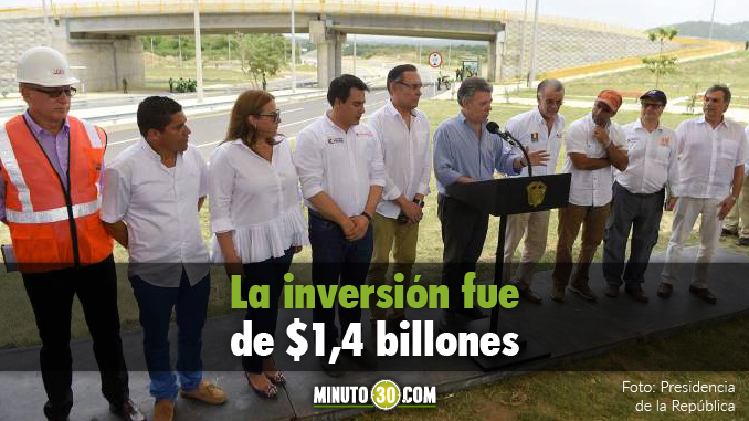 VIDEO: Gobierno entregó las obras de mejoramiento de la vía Puerto Colombia – Barranquilla