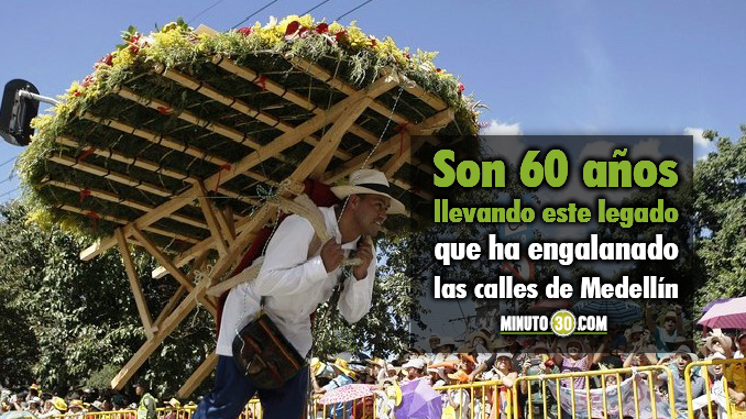 La Feria de Flores se inspira en 60 años de tradición silletera