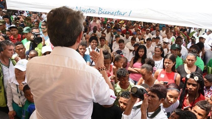 Cuadrado se unió a la firmatón por Belén de Bajirá