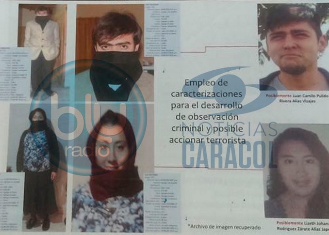 Revelan fotos que probarían vínculos de capturados por atentado en el Andino con el MRP