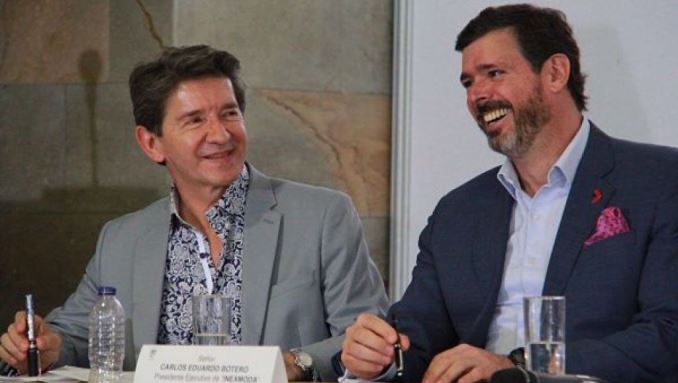 Gobernador de Antioquia, Luis Pérez, en la inauguración de Colombiamoda 2017