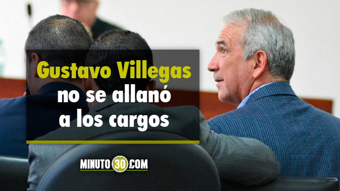 Fiscalía presenta pruebas del posible vínculo de Gustavo Villegas con la Oficina 1 Gustavo Villegas en audiencia desarrollada hoy 5 de julio en el Palacio de Justicia. Foto/Minuto30