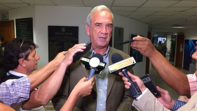 Gustavo Villegas, secretario de Seguridad de Medellí