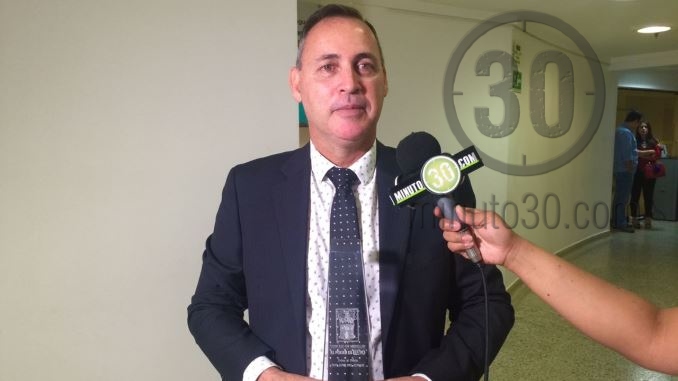 El magistrado Ricardo León Carvajal