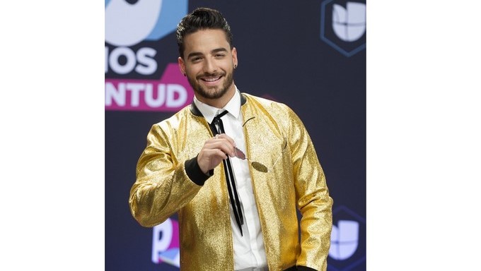 El cantante colombiano Maluma posa para los medios en la alfombra de la decimocuarta edición de los Premios Juventud, este 6 de julio 2017, en el Wasco Center de Coral Gables, Florida (EE.UU.). EFE