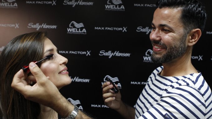 Ni el maquillador de Victoria’s Secret se perdió detalle de Colombiamoda