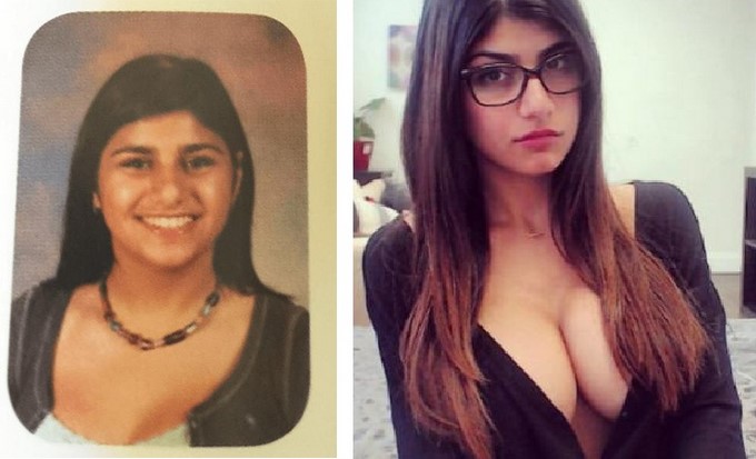 Mia Khalifa antes/ Captura tomada de Youtube: Morboxis