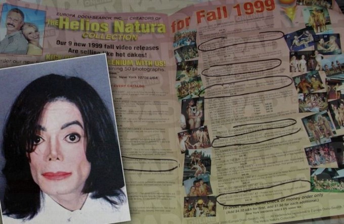 Partes de la supuesta colección pornográfica del fallecido Michael Jackson/ Capturas tomadas de Radar Online