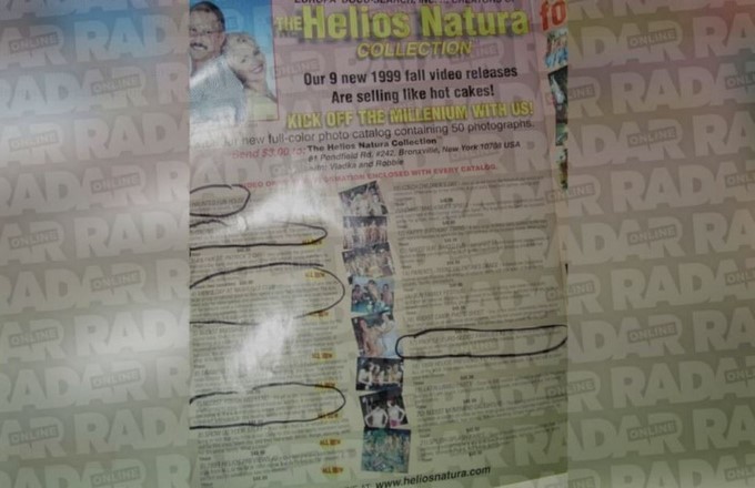 Partes de la supuesta colección pornográfica del fallecido Michael Jackson/ Capturas tomadas de Radar Online