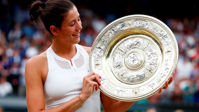 Muguruza: "Serena Williams me dijo que algún día ganaría, y aquí estoy" 1 muguruza gana wimbledon