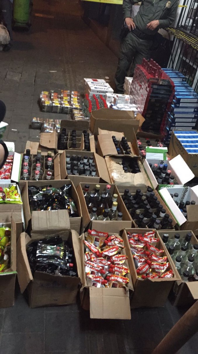 Autoridades decomisaron 88.800 litros de alcohol etílico en El Chagualo