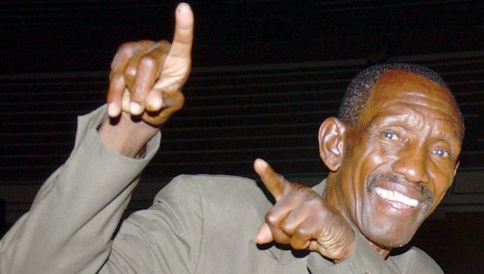 En la imagen, el exboxeador colombiano Antonio Cervantes, "Kid Pambelé". EFE/Archivo