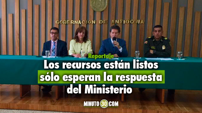 Gobernador Luis Perez en rueda de prensa hoy 5 de Julio ed 2017. Foto/Minuto30