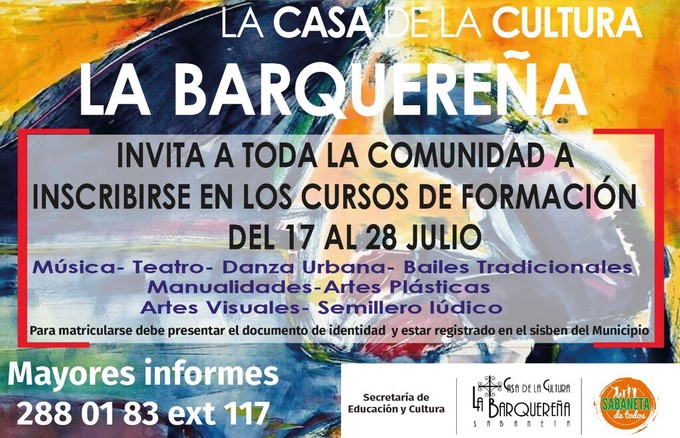 Cortesía la Casa de la Cultura la Barquereña