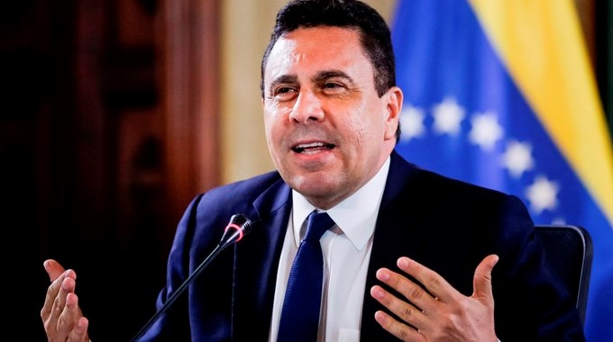 El canciller venezolano, Samuel Moncada