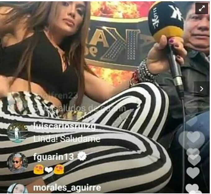 Captura tomada de Instagram: @sara_uribe