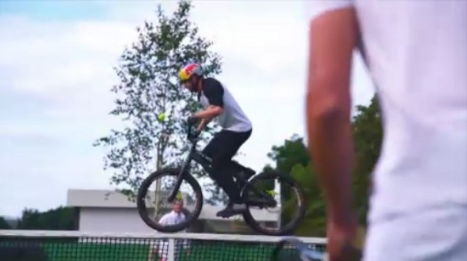 EN VIDEO: Estrella de BMX, descresta con «su juego» en Wimbledon ¡No te lo pierdas!