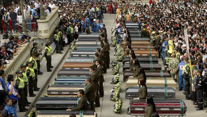 Tragedia en Salgar, avalancha