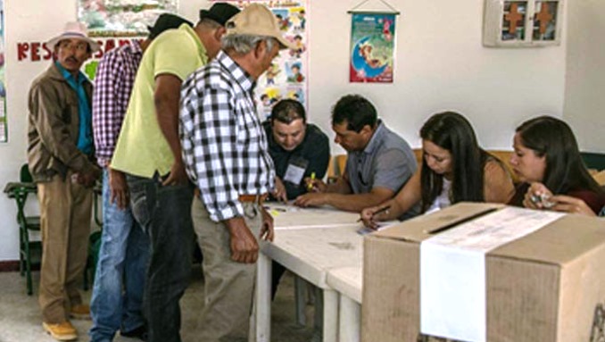 Votación Pijao, Quindío