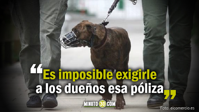 poliza perros razas peligrosas