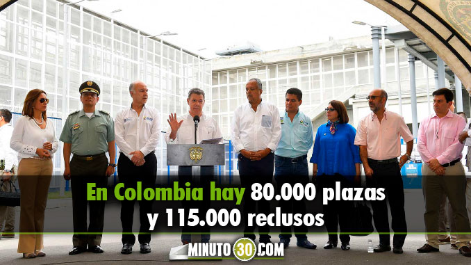 Santos: “estamos construyendo casi 5 mil cupos nuevos en cárceles para reducir hacinamiento”