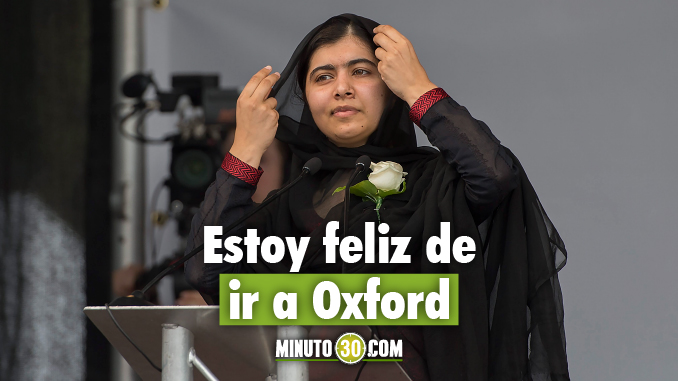 Malala estudiará en Oxford