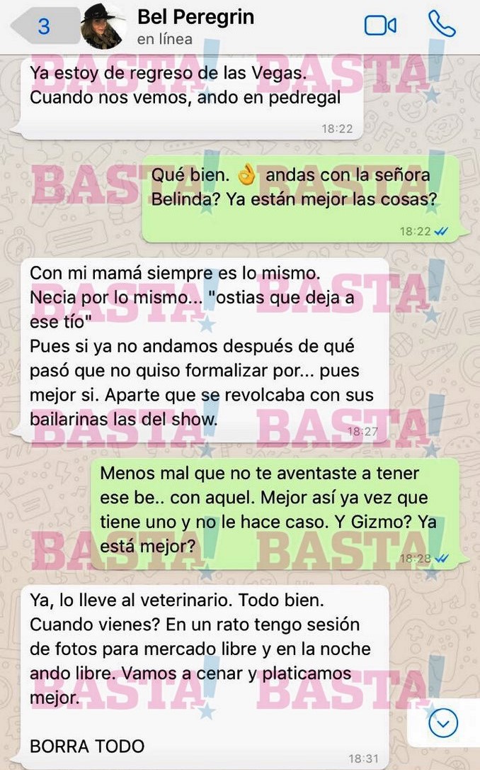 belinda conversacion