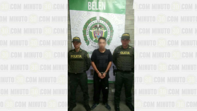 Alias "Trompeta" fue detenido en Belén mediante orden de captura 1 Alias_Trompeta