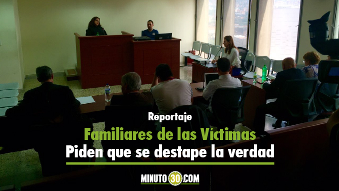 La audiencia se adelanta en el piso 18 del Palacio de Justicia. Foto/Minuto30