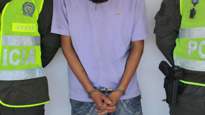 Capturado con marihuana y cocaína en el barrio La Inmaculada 1 Capturado_10