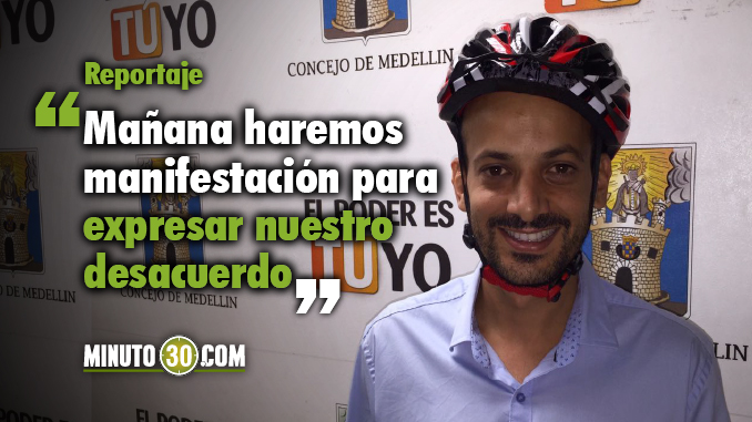 Santiago Jaramillo Concejal de Medellín. Foto/Minuto30