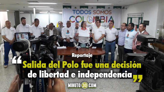 Fue presentado el equipo de campaña en Antioquia. Foto/Miunto30