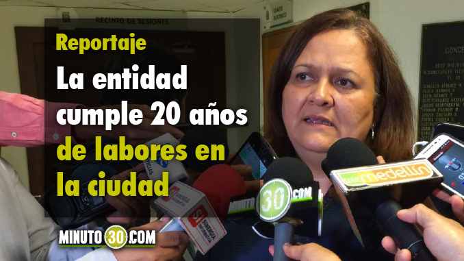 Luz María Múnera Concejal de Medellín. Foto/Minuto30